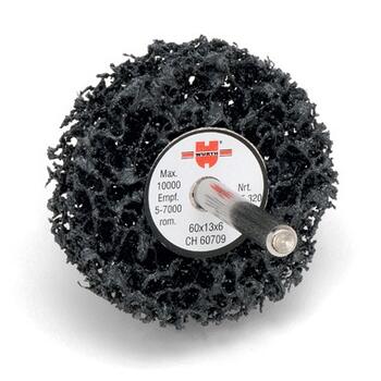Нейлоновый шлифовальный диск GermaFlex С d100/14/6 в дрель (карбит/кремний)