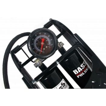 Насос ножной с манометром двухпоршневой BASS BP-2823