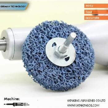 Нейлоновый шлифовальный диск GermaFlex N d63/14/6 в дрель (цирконий)