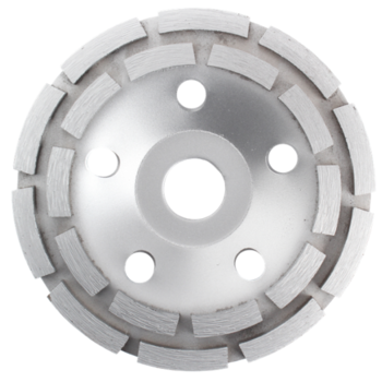 Чашка d125/22,2 KRAFTDELE/TORGWIN двойной сегмент